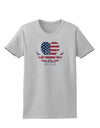 American Flag Decorative Floral Heart Vintage Womens T-Shirt-Womens T-Shirt-TooLoud-AshGray-X-Small-Davson Sales