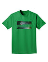 American Flag Galaxy Adult Dark T-Shirt by TooLoud-Mens T-Shirt-TooLoud-Kelly-Green-Small-Davson Sales