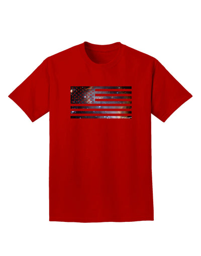 American Flag Galaxy Adult Dark T-Shirt by TooLoud-Mens T-Shirt-TooLoud-Red-Small-Davson Sales