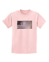 American Flag Galaxy Childrens T-Shirt by TooLoud-Childrens T-Shirt-TooLoud-PalePink-X-Small-Davson Sales