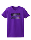 American Flag Galaxy Womens Dark T-Shirt by TooLoud-Womens T-Shirt-TooLoud-Purple-X-Small-Davson Sales