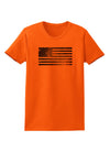 American Flag Galaxy Womens T-Shirt by TooLoud-Womens T-Shirt-TooLoud-Orange-X-Small-Davson Sales