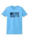 American Flag Galaxy Womens T-Shirt by TooLoud-Womens T-Shirt-TooLoud-Aquatic-Blue-X-Small-Davson Sales