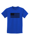 American Flag Glitter - Black Childrens Dark T-Shirt-Childrens T-Shirt-TooLoud-Royal-Blue-X-Small-Davson Sales