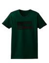 American Flag Glitter - Black Womens Dark T-Shirt-TooLoud-Forest-Green-Small-Davson Sales