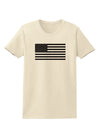 American Flag Glitter - Black Womens T-Shirt-Womens T-Shirt-TooLoud-Natural-X-Small-Davson Sales