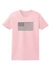 American Flag Glitter - Silver Womens T-Shirt-Womens T-Shirt-TooLoud-PalePink-X-Small-Davson Sales