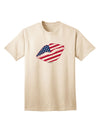 American Flag Lipstick Adult T-Shirt-unisex t-shirt-TooLoud-Natural-Small-Davson Sales