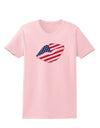 American Flag Lipstick Womens T-Shirt-Womens T-Shirt-TooLoud-PalePink-X-Small-Davson Sales