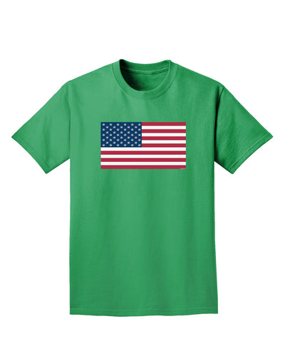 American Flag - Marijuana Leaf Adult Dark T-Shirt-Mens T-Shirt-TooLoud-Kelly-Green-Small-Davson Sales