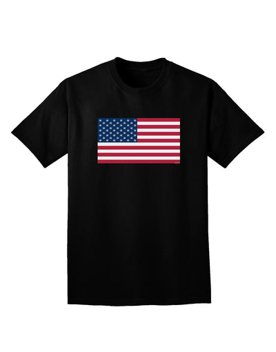 American Flag - Marijuana Leaf Adult Dark V-Neck T-Shirt-Mens V-Neck T-Shirt-TooLoud-Black-Small-Davson Sales