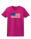 American Flag - Marijuana Leaf Womens Dark T-Shirt-Womens T-Shirt-TooLoud-Hot-Pink-Small-Davson Sales