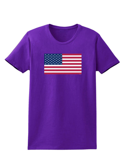 American Flag - Marijuana Leaf Womens Dark T-Shirt-Womens T-Shirt-TooLoud-Purple-X-Small-Davson Sales