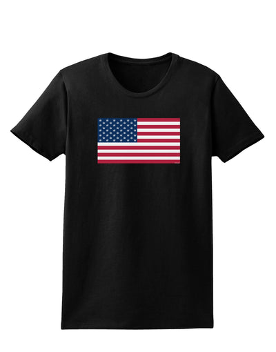 American Flag - Marijuana Leaf Womens Dark T-Shirt-Womens T-Shirt-TooLoud-Black-X-Small-Davson Sales