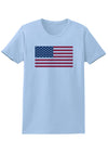 American Flag Womens T-Shirt-Womens T-Shirt-TooLoud-Light-Blue-X-Small-Davson Sales