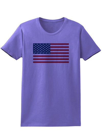 American Flag Womens T-Shirt-Womens T-Shirt-TooLoud-Violet-X-Small-Davson Sales