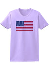 American Flag Womens T-Shirt-Womens T-Shirt-TooLoud-Lavender-X-Small-Davson Sales