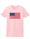 American Flag Womens T-Shirt-Womens T-Shirt-TooLoud-PalePink-X-Small-Davson Sales