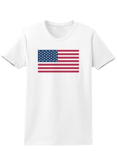 American Flag Womens T-Shirt-Womens T-Shirt-TooLoud-White-X-Small-Davson Sales