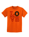 American Love Design Childrens T-Shirt by TooLoud-Childrens T-Shirt-TooLoud-Orange-X-Small-Davson Sales