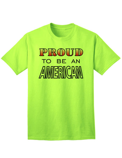 American Pride Adult T-Shirt Collection-Mens T-shirts-TooLoud-Neon-Green-Small-Davson Sales