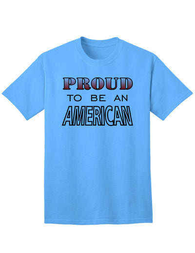 American Pride Adult T-Shirt Collection-Mens T-shirts-TooLoud-Aquatic-Blue-Small-Davson Sales