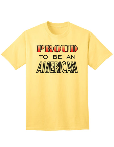 American Pride Adult T-Shirt Collection-Mens T-shirts-TooLoud-Yellow-Small-Davson Sales