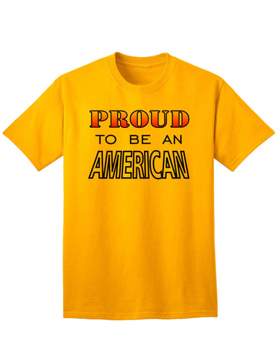 American Pride Adult T-Shirt Collection-Mens T-shirts-TooLoud-Gold-Small-Davson Sales