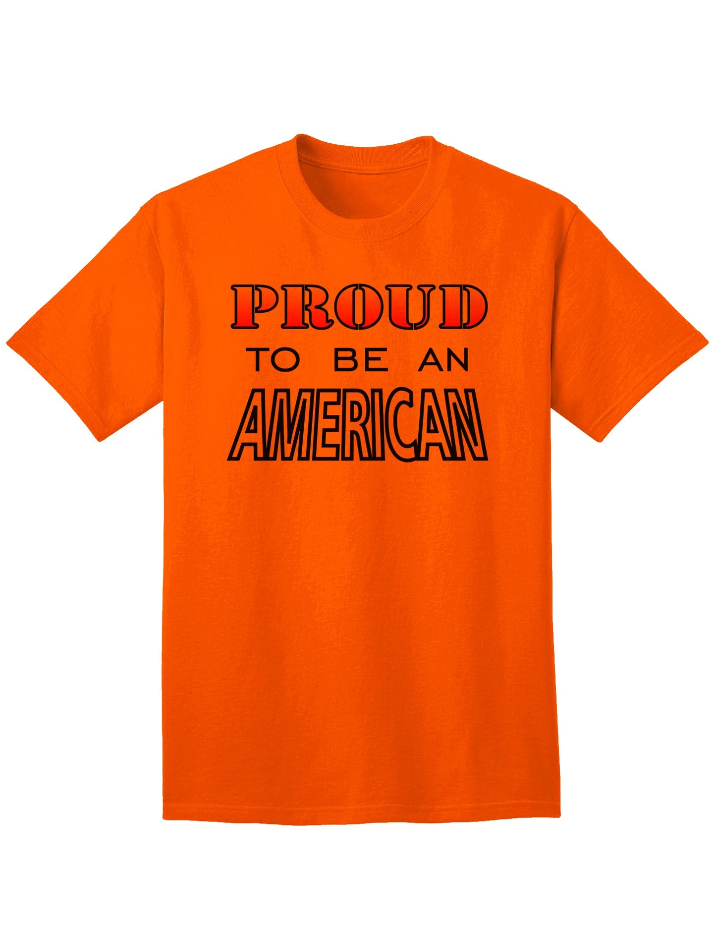 American Pride Adult T-Shirt Collection-Mens T-shirts-TooLoud-Orange-Small-Davson Sales