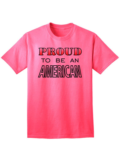 American Pride Adult T-Shirt Collection-Mens T-shirts-TooLoud-Neon-Pink-Small-Davson Sales