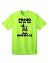 American Pride Adult T-Shirt by TooLoud-Mens T-shirts-TooLoud-Neon-Green-Small-Davson Sales