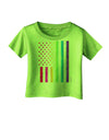 American Pride - Rainbow Flag Infant T-Shirt-Infant T-Shirt-TooLoud-Lime-Green-06-Months-Davson Sales