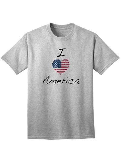 American Pride Scribble Adult T-Shirt-Mens T-shirts-TooLoud-AshGray-Small-Davson Sales