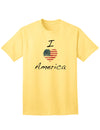 American Pride Scribble Adult T-Shirt-Mens T-shirts-TooLoud-Yellow-Small-Davson Sales