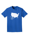 American Roots Design Adult Dark T-Shirt by TooLoud-Mens T-Shirt-TooLoud-Royal-Blue-Small-Davson Sales