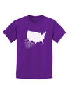 American Roots Design Childrens Dark T-Shirt by TooLoud-Childrens T-Shirt-TooLoud-Purple-X-Small-Davson Sales