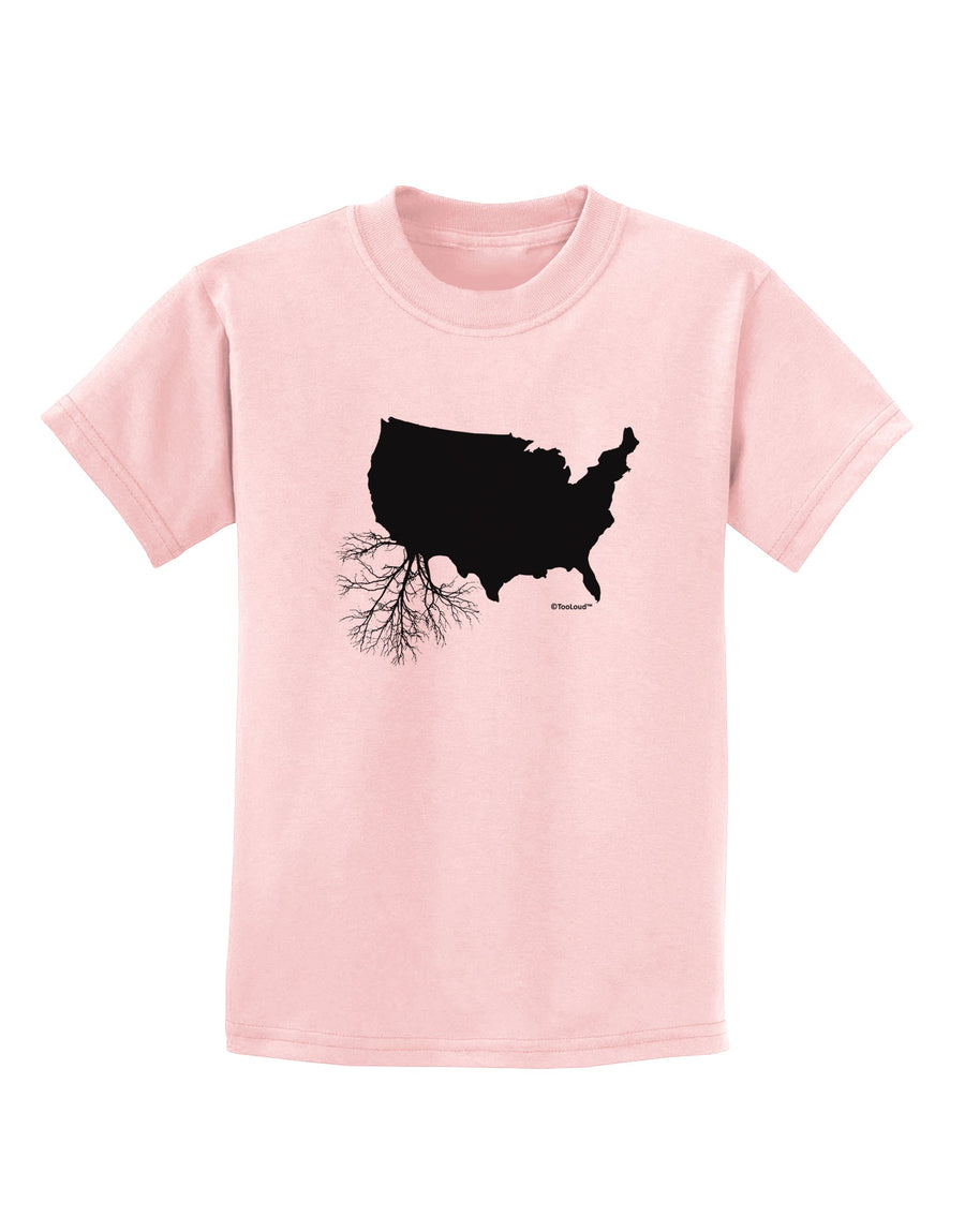 American Roots Design Childrens T-Shirt by TooLoud-Childrens T-Shirt-TooLoud-White-X-Small-Davson Sales