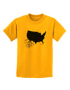 American Roots Design Childrens T-Shirt by TooLoud-Childrens T-Shirt-TooLoud-Gold-X-Small-Davson Sales