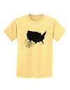 American Roots Design Childrens T-Shirt by TooLoud-Childrens T-Shirt-TooLoud-Daffodil-Yellow-X-Small-Davson Sales