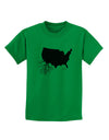 American Roots Design Childrens T-Shirt by TooLoud-Childrens T-Shirt-TooLoud-Kelly-Green-X-Small-Davson Sales