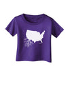 American Roots Design Infant T-Shirt Dark by TooLoud-Infant T-Shirt-TooLoud-Purple-06-Months-Davson Sales