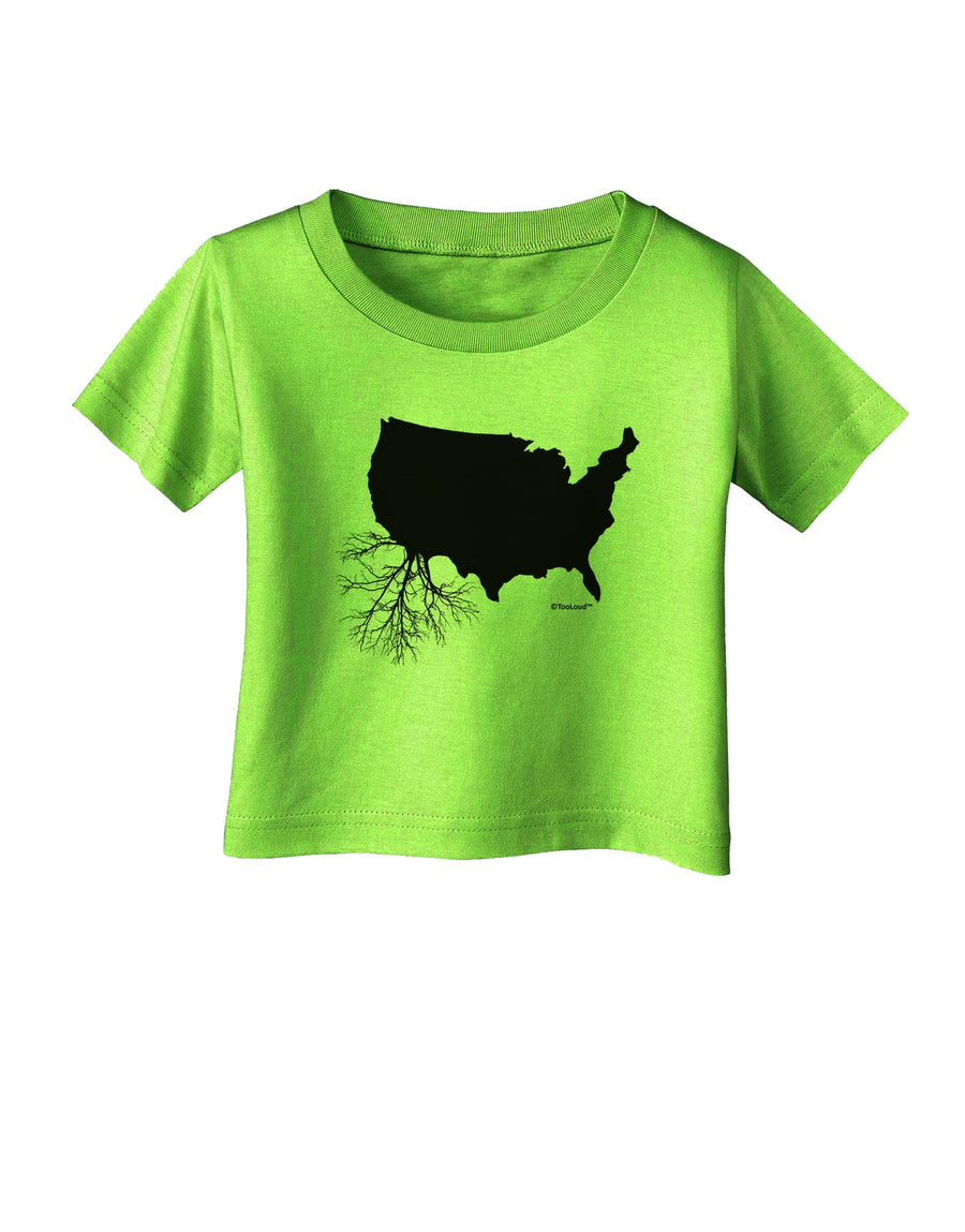 American Roots Design Infant T-Shirt by TooLoud-Infant T-Shirt-TooLoud-White-06-Months-Davson Sales