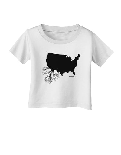 American Roots Design Infant T-Shirt by TooLoud-Infant T-Shirt-TooLoud-White-06-Months-Davson Sales