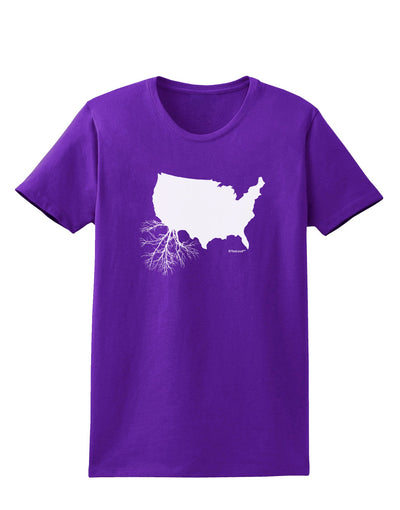 American Roots Design Womens Dark T-Shirt by TooLoud-Womens T-Shirt-TooLoud-Purple-X-Small-Davson Sales