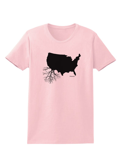 American Roots Design Womens T-Shirt by TooLoud-Womens T-Shirt-TooLoud-PalePink-X-Small-Davson Sales