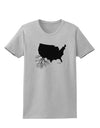 American Roots Design Womens T-Shirt by TooLoud-Womens T-Shirt-TooLoud-AshGray-X-Small-Davson Sales