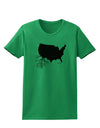 American Roots Design Womens T-Shirt by TooLoud-Womens T-Shirt-TooLoud-Kelly-Green-X-Small-Davson Sales