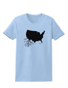 American Roots Design Womens T-Shirt by TooLoud-Womens T-Shirt-TooLoud-Light-Blue-X-Small-Davson Sales