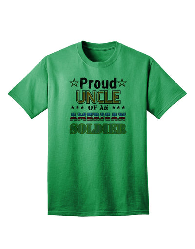 American Soldier Adult T-Shirt - A Proud Tribute to Our Heroes-Mens T-shirts-TooLoud-Kelly-Green-Small-Davson Sales