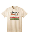 American Soldier Adult T-Shirt - A Proud Tribute to Our Heroes-Mens T-shirts-TooLoud-Natural-Small-Davson Sales